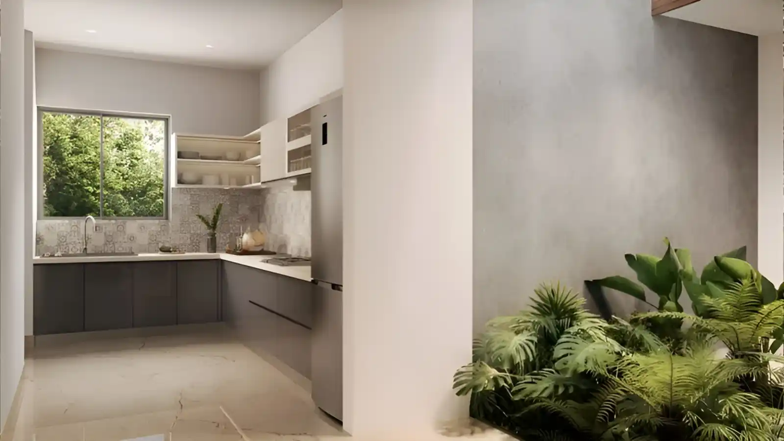 Between The Greens New-Kitchen